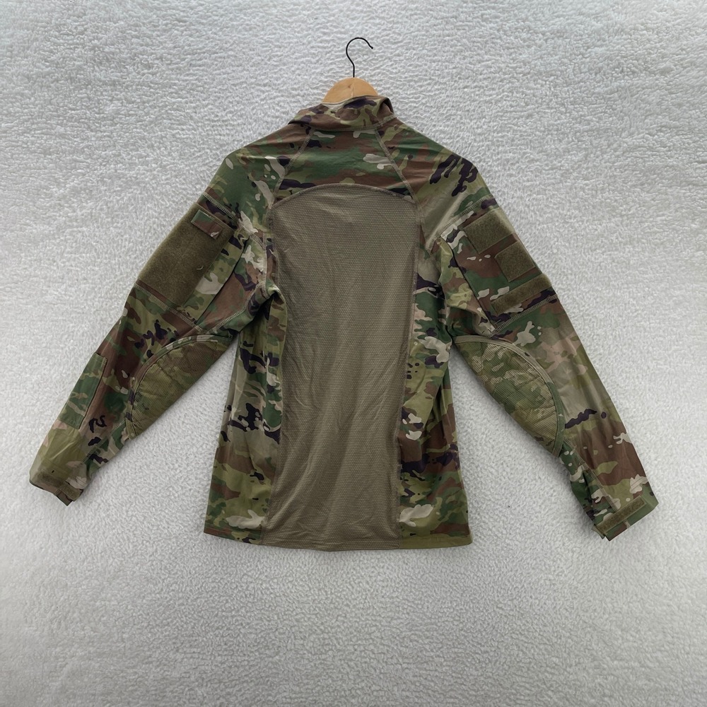 Army Combat Shirt Mens Medium OCP Camo Flame Resistant Padded Pockets Military